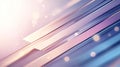 Abstract Diagonal Lines Background: Soft Pastel Hues and Glowing Lights Royalty Free Stock Photo