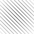 Diagonal, oblique lines, strips abstract, geometric pattern background. Slanting, slope lines halftone texture. Radial, radiating Royalty Free Stock Photo