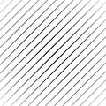 Diagonal, oblique lines, strips abstract, geometric pattern background. Slanting, slope lines halftone texture. Radial, radiating Royalty Free Stock Photo