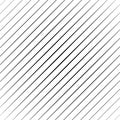 Diagonal, oblique lines, strips abstract, geometric pattern background. Slanting, slope lines halftone texture. Radial, radiating Royalty Free Stock Photo