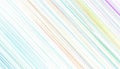 Diagonal pastel lines on white background Royalty Free Stock Photo