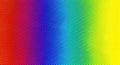 Diagonal rainbow gradient of colored dots forming a halftone pattern background spectrum Royalty Free Stock Photo