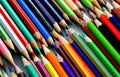 Diagonal rows of a coloured pencils