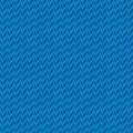 Diagonal seamless chevron background in blue tones Royalty Free Stock Photo