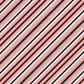 Diagonal seamless pattern, print. Pink, grey, white and black stripes. Textile, wallpaper, cover Royalty Free Stock Photo