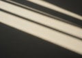 Diagonal shadows are cast across a Royalty Free Stock Photo