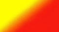 Diagonal Gradient Background Transitioning from Yellow to Red with Halftone Dots texture Royalty Free Stock Photo