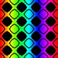 Stained glass squares rainbow seamless pattern Royalty Free Stock Photo