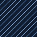 Diagonal Stripe Texture. Denim Indigo Blue Regular Tone on Tone. Masculine Regular Lines Seamless Pattern Swatch Background. Dark Royalty Free Stock Photo