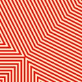 Diagonal striped red white pattern. Abstract repeat straight lines texture background.