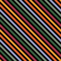 Diagonal stripes pattern background with bright warm colors