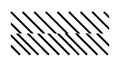 Diagonal stripes pattern icon, representing texture or design element, vector design Generative AI Royalty Free Stock Photo