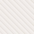 Diagonal stripes seamless pattern. Subtle beige and white vector lines texture Royalty Free Stock Photo