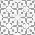 Diagonal white and gray wavy squares