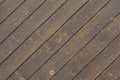 Diagonal wooden pattern background, close up