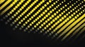 Diagonal Yellow Dots Pattern on Black Background abstract Royalty Free Stock Photo