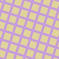 Diagonal Yellow Purple Grid Pattern Seamless Abstract Background Royalty Free Stock Photo