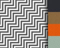 Diagonal zigzag. Classic geometric pattern