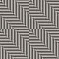 Diagonal zigzag seamless pattern, black and white vector background texture. Herringbone pattern Royalty Free Stock Photo