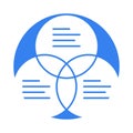 Diagram glyph background vector icon which can easily modify or edit