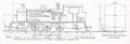 Diagram of Metre-Gauge 2.6.2 Tank Locomotive, Burma RY.