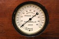 Dial barometer Royalty Free Stock Photo