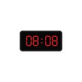 dial digital clock icon vector illustration design Royalty Free Stock Photo