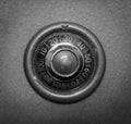 Dial safe lock Royalty Free Stock Photo