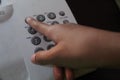 Dialing telephone keypad concept for communication, contact us and customer service support