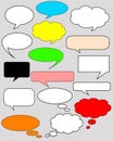 Dialog bubbles