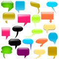 Dialog bubbles vector