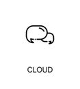 Dialog cloud icon