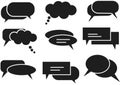 Dialog icons set