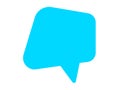 dialogue speech balloon.Communication bubble design,Chat bubble speakbox icon Royalty Free Stock Photo