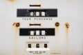 Old gas pump Royalty Free Stock Photo