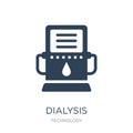 dialysis icon in trendy design style. dialysis icon isolated on white background. dialysis vector icon simple and modern flat Royalty Free Stock Photo