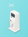 Dialysis machine concept Royalty Free Stock Photo