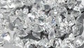 Diamond background. Large group of Jewels Royalty Free Stock Photo