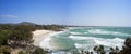 Diamond Beach Australia Panorama Royalty Free Stock Photo