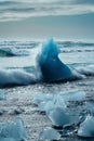 Diamond Beach Jokulsarlon in Iceland