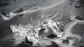 Diamond beach near Jokulsarlon lagoon, Iceland