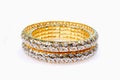 Diamond bracelets Royalty Free Stock Photo