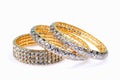 Diamond bracelets Royalty Free Stock Photo