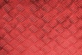 Diamond checker plate steel detail and background Royalty Free Stock Photo