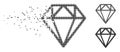 Diamond Damaged Pixel Icon