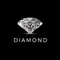 DIAMOND , Diamon logo. Royalty Free Stock Photo