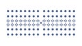 Diamond Dot Grid Pattern for Subtle Digital Textures, vector design Generative AI Royalty Free Stock Photo