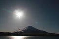 Diamond Fuji Royalty Free Stock Photo