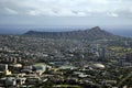 Diamond Head Crater Royalty Free Stock Photo