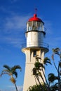 Diamond Head Lighthouse, Hawaii Royalty Free Stock Photo